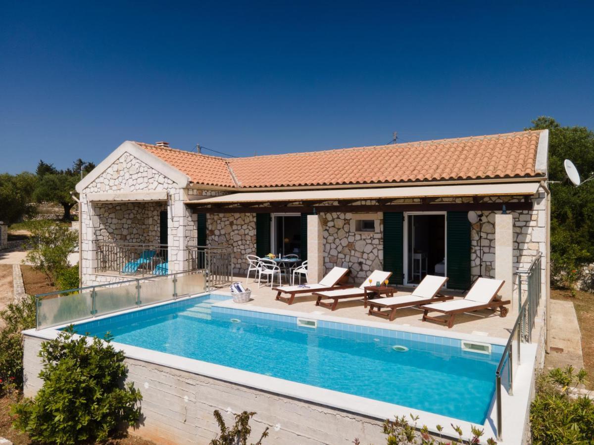 Stone Villa Eriphyle ,Private Witn Sunset View Fiskardo Exterior foto